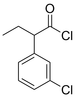 2-(3-Chlorophenyl)Butanoyl Chloride